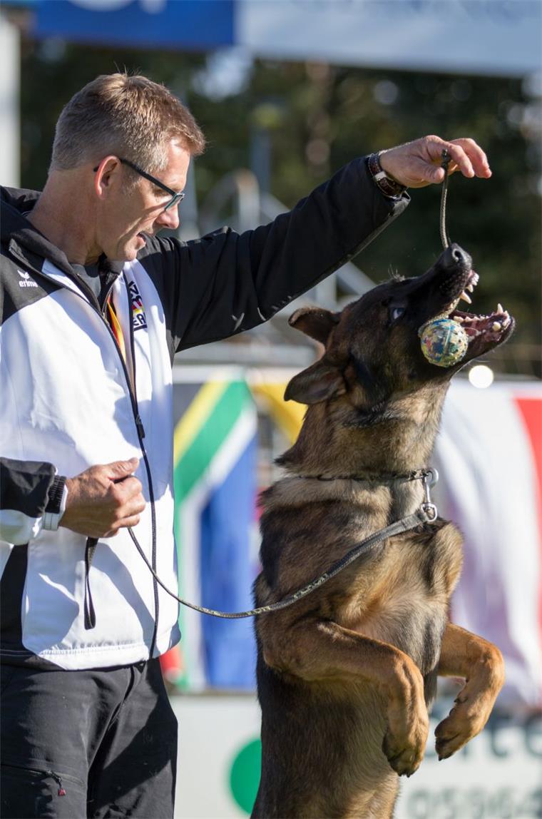 In Meppen hat am Mittwoch die Weltmeisterschaft der Schäferhunde begonnen.