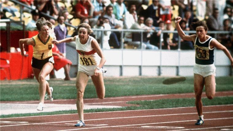 Risiko lohnt sich: 100-Meter-Olympiasiegerin Richter wird 75 In Montreal holte Annegret Richter (M) 1976 über 100 Meter Olympia-Gold.