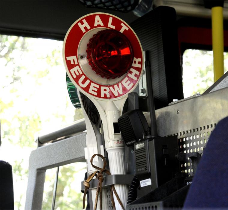 In Nienburg haben zwei Busse gebrannt.