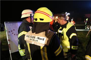 In Nordholz hat es in einem Hühnermaststall gebrannt.