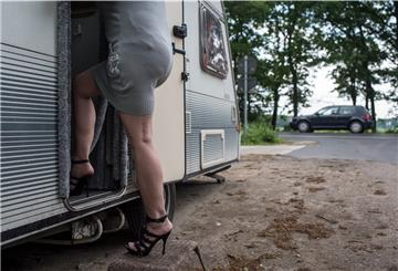 In Soltau ist der Wohnwagen einer Prostituierten in Flammen aufgegangen.