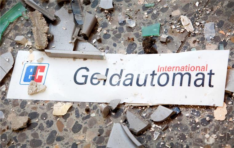 In Stuhr wurde ein Geldautomat gesprengt.