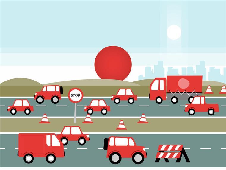 Eine Infografik  In vielen Bundesländern beginnen ab dem Wochenende (11. bis 13. April) die Osterferien - es wird also voll auf den Autobahnen.