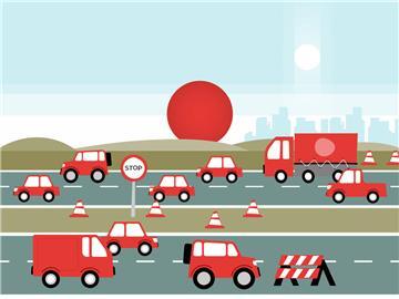 Eine Infografik  In vielen Bundesländern beginnen ab dem Wochenende (11. bis 13. April) die Osterferien - es wird also voll auf den Autobahnen.