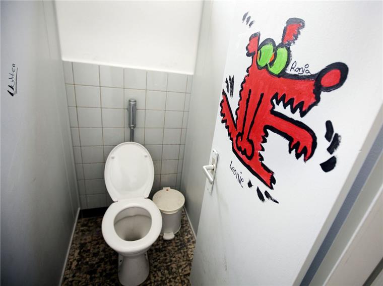 In vielen Schultoiletten soll es  Hygienemängel geben. 