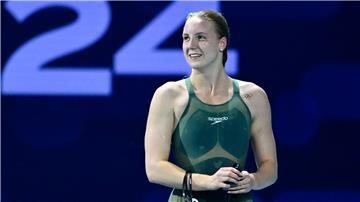 Isabel Gose gab ein beeindruckendes Debüt im Freiwasser.
