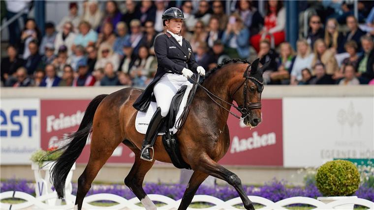 Pferdewechsel für Werths Kampf um Olympia-Start Isabell Werth darf mit Wendy (nicht im Bild) auf einen Olympia-Start hoffen.