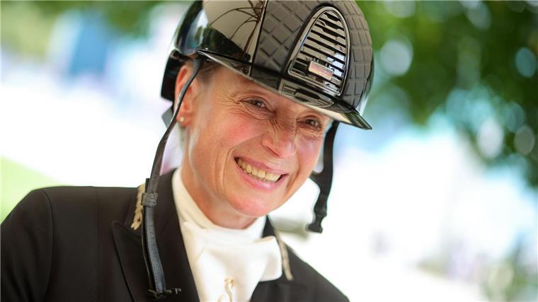 Isabell Werth ist mit ihren Auftritten in Stuttgart zufrieden.