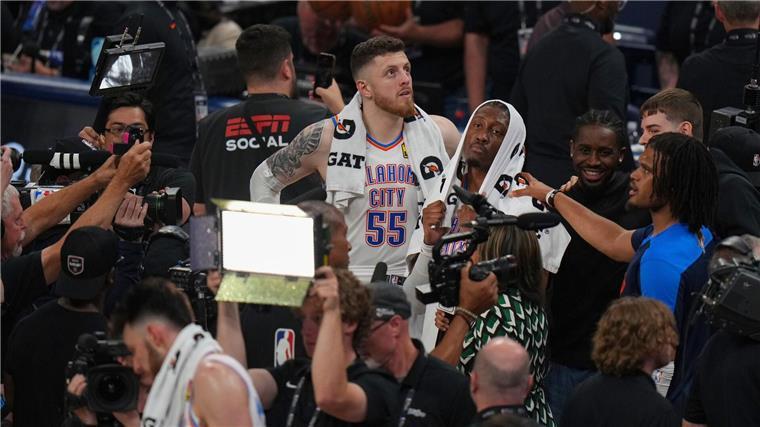 Isaiah Hartenstein will mit Oklahoma City Thunder den NBA-Titel holen.