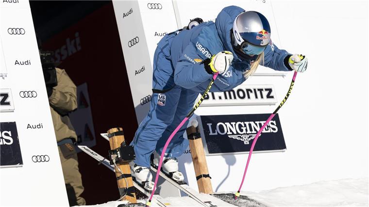 Comeback mit 40: Lindsey Vonn rast in Weltcup-Punkte Ist zurück im Alpin-Weltcup: Lindsey Vonn.