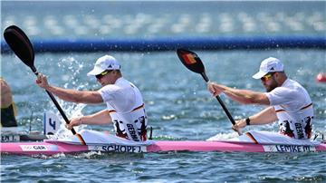 Jacob Schopf (vorn) und Max Lemke beendeten die WM in Mailand mit Bronze. (Archivbild)