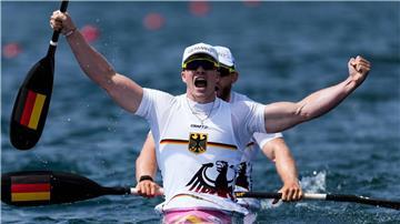 Jacob Schopf (vorn) und Max Lemke haben bei den Europameisterschaften eine Goldmedaille gewonnen.