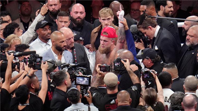 Jake Paul gewann den Boxkampf einstimmig nach Punkten. 