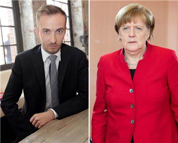 Jan Böhmermann nimmt Bundeskanzlerin Angela Merkel unter Beschuss. 