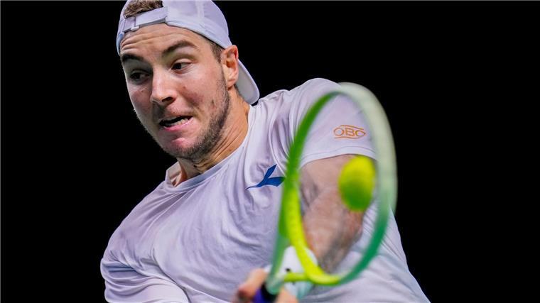 Jan-Lennard Struff führt das deutsche Davis-Cup-Team auch gegen die Niederlande an.
