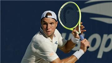Jan-Lennard Struff kämpft sich bei den US Open in die zweite Runde.