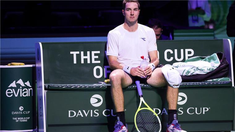 Jan-Lennard Struff konnte im Davis Cup nicht für den Ausgleich sorgen.