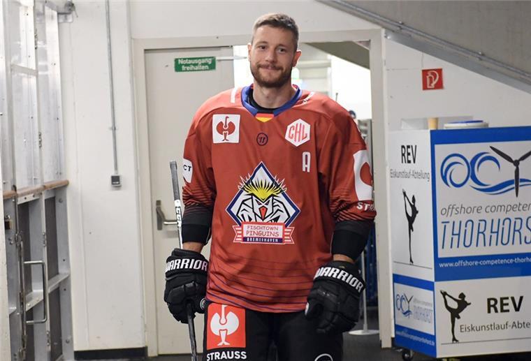 Jan Urbas ragt auch in dieser Saison bei den Fischtown Pinguins heraus.
