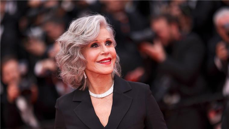 Filmfestspiele in Cannes eröffnet Jane Fond bei der Premiere des Films „The Second Act“ beim Filmfestival in Cannes.
