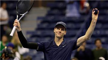 Jannik Sinner stürmte ins Halbfinale der US Open.
