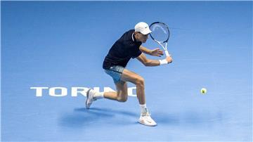 Jannik Sinner verlor 2023 das Endspiel bei den ATP Finals gegen Topstar Novak Djokovic, der diesmal nicht am Start ist.