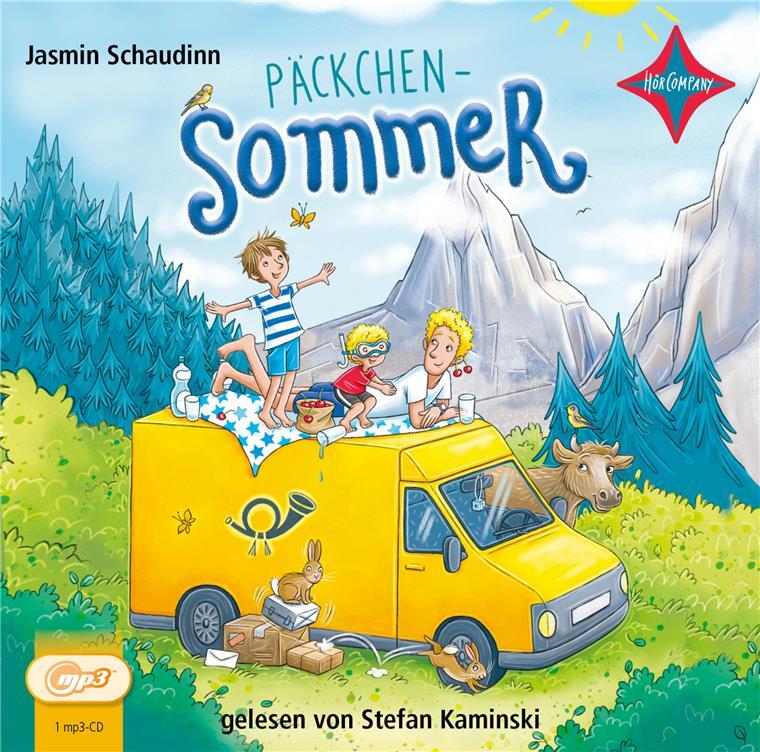 Jasmin Schaudinn: Päckchensommer. Hörcompany, ab 8 Jahren, 1 mp3-CD, ca. 3,5 Stunden, 15 Euro. Buchvorlage: dtv.