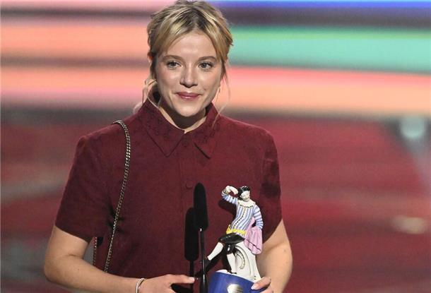 Jella Haase nutzte ihre Dankesrede für einen flammenden politischen Appell.