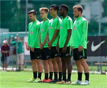 Jerome Gondorf, Johannes Eggestein,, Yuning Zhang, Ulisses Garcia und Philipp Ba...
