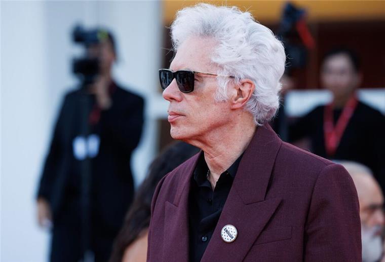Goldener Löwe in Venedig für Jim Jarmusch Jim Jarmusch bei der Ankunft zur Preisverleihung.