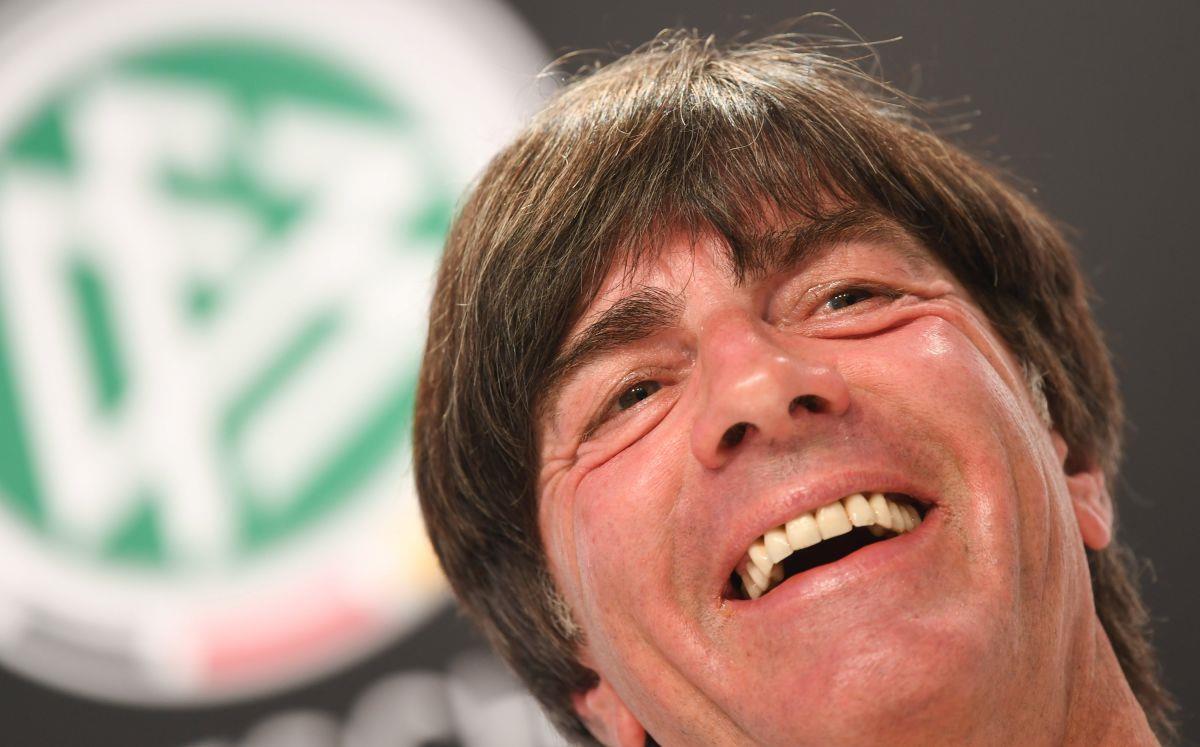 Jogi Löw bleibt bis 2020 Coach der Fußball-Nationalmannschaft Joachim Löw wird heute Mittag eine Pressekonferenz geben. Foto Dedert/dpa