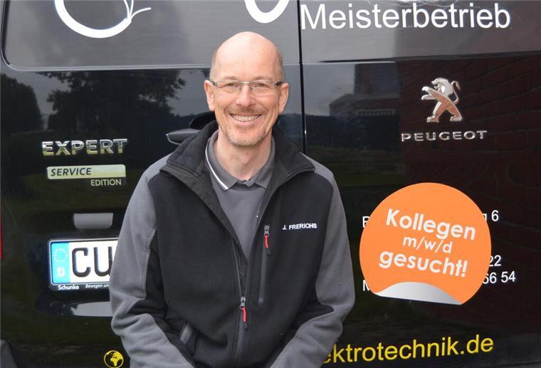 Jörn Frerichs sucht Team-Verstärkung