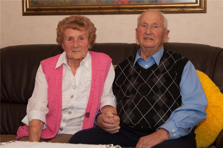 Johanne und Horst Boschen haben in 65 Ehejahren viel erlebt. 7 Kinder, 16 Enkel und 9 Urenkel gehören zur Familie.