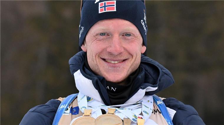 Johannes Thingnes Bö gewann alleine 43 WM-Medaillen.