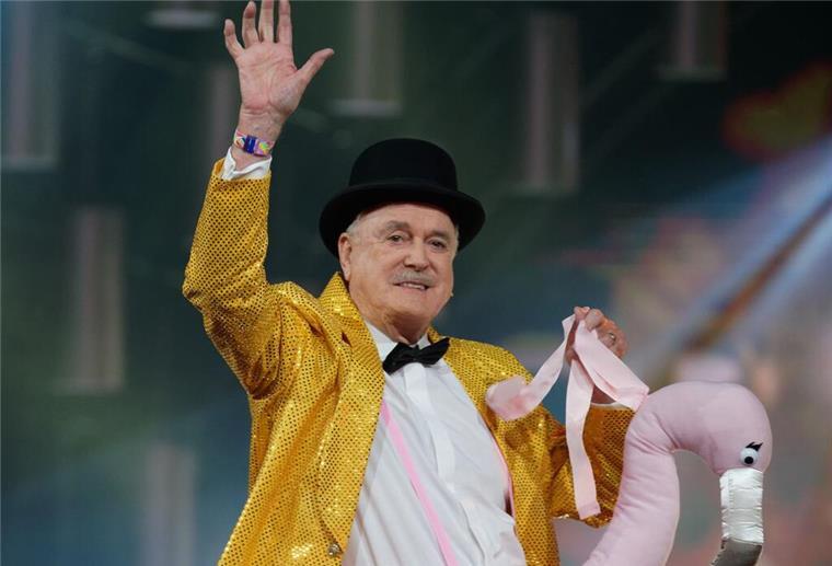 John Cleese bei der Verleihung des „Deutschen Comedypreises 2019“ für sein Lebenswerk. (Archivbild)