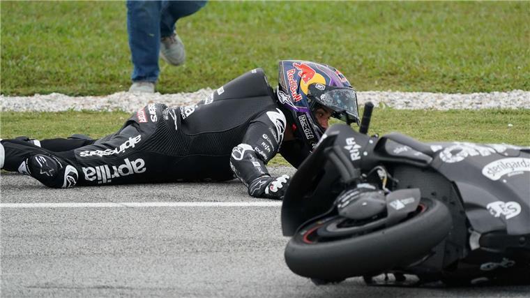 Jorge Martín ist bei Testfahrten in Malaysia schwer gestürzt.