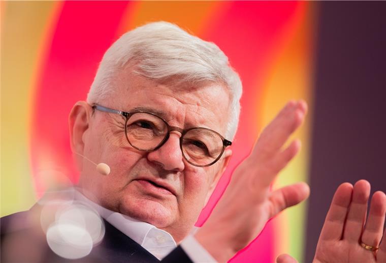 Der ehemalige Außenminister und Vizekanzler Joschka Fischer (Bündnis 90/Die Grünen)