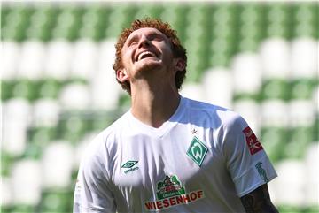 Josh Sargent von Werder Bremen verzerrt das Gesicht.