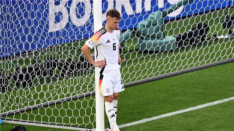 Joshua Kimmich traf das EM-Aus besonders hart. 