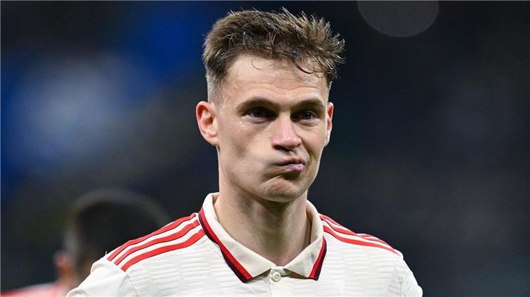 Vorsprung in der Bundesliga halten Joshua Kimmich von den Bayern ist enttäuscht.