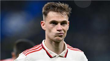 Joshua Kimmich von den Bayern ist enttäuscht.