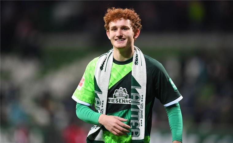 Joshua Sargent bleibt länger in Bremen.