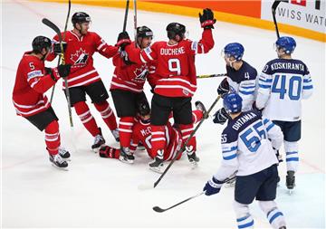 Jubel bei den "Ahornblättern": Kanada ist Eishockey-Weltmeister. Shipenkov/dpa