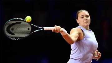 Jule Niemeier hatte sich zum Auftakt im deutschen Duell mit Laura Siegemund durchgesetzt.