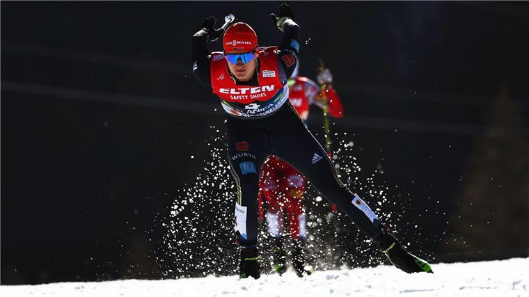 Nordische Kombination: Schmid und Armbruster auf dem Podest Julian Schmid wird Zweiter in Lillehammer.