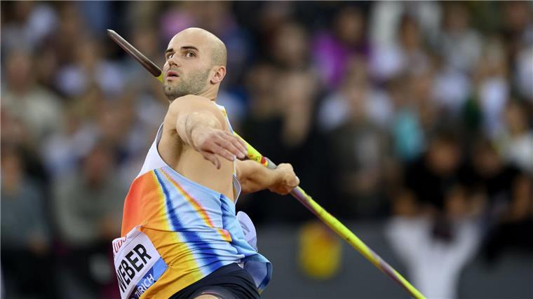 Julian Weber warf gleich zweimal über die magische 90-Meter-Marke.