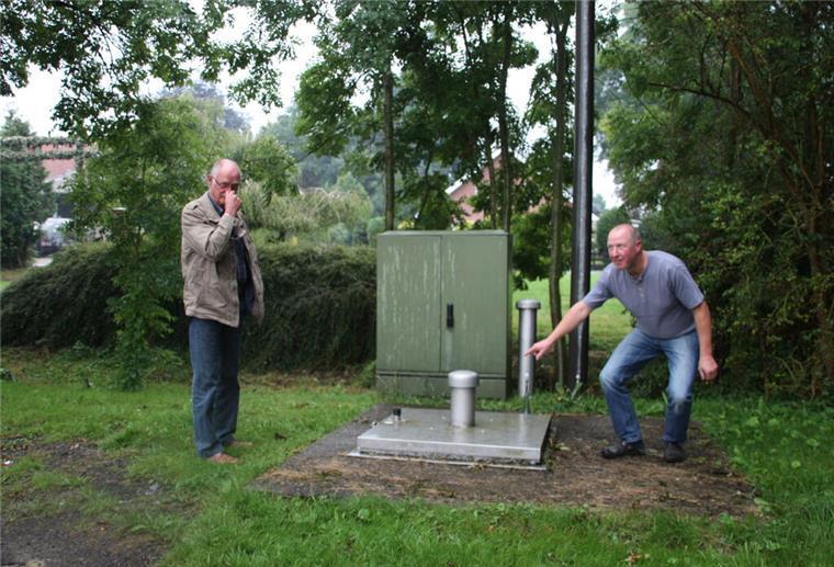 Pumpstation am Schießstand in Offenwarden
