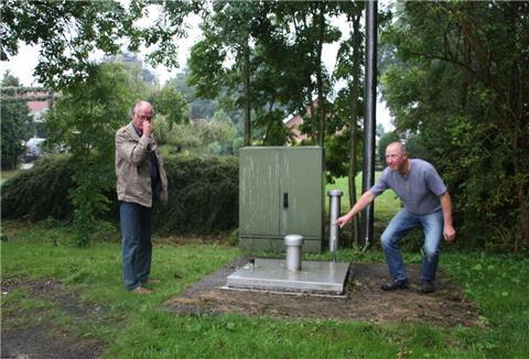 Pumpstation am Schießstand in Offenwarden