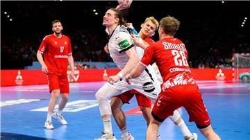 Juri Knorr sicherte den deutschen Handballern gegen die Schweiz in letzter Sekunde ein Remis.