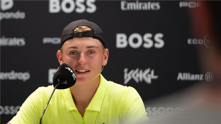 Davis-Cup-Küken Justin Engel: Mit Spaß auf Beckers Spuren Justin Engel darf sich über seine erste Nominierung freuen. (Archivbild)