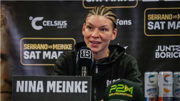 Kämpft am Samstag zum ersten Mal mit mehr als zwölf Runden: Die Berliner Profi-Boxerin Nina Meinke.